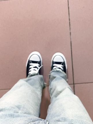 “今日ootd 脚部特写不露脸