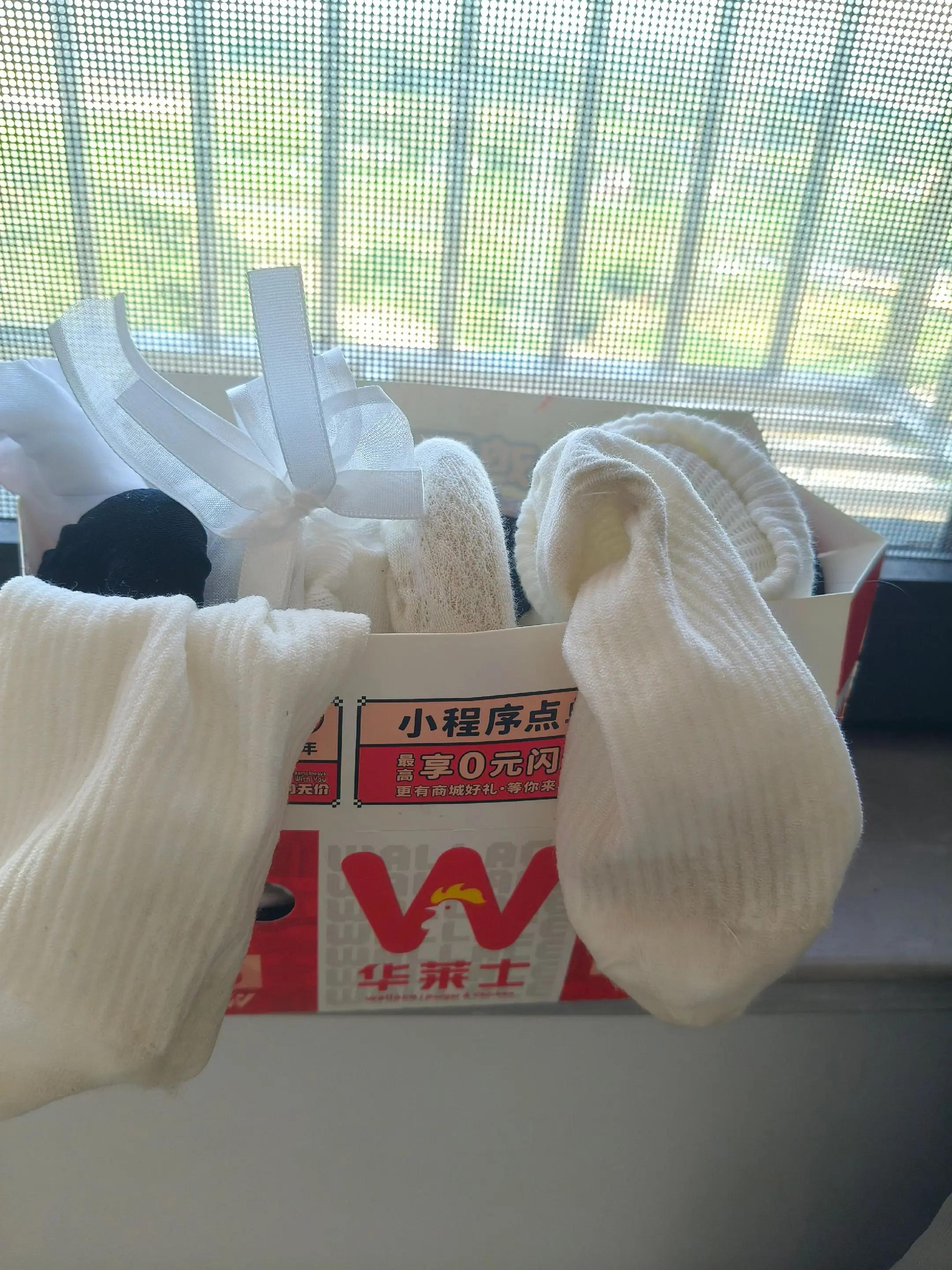 鞋口多层叠起袜