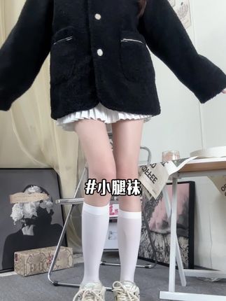 抑菌加厚纯棉长筒保暖袜