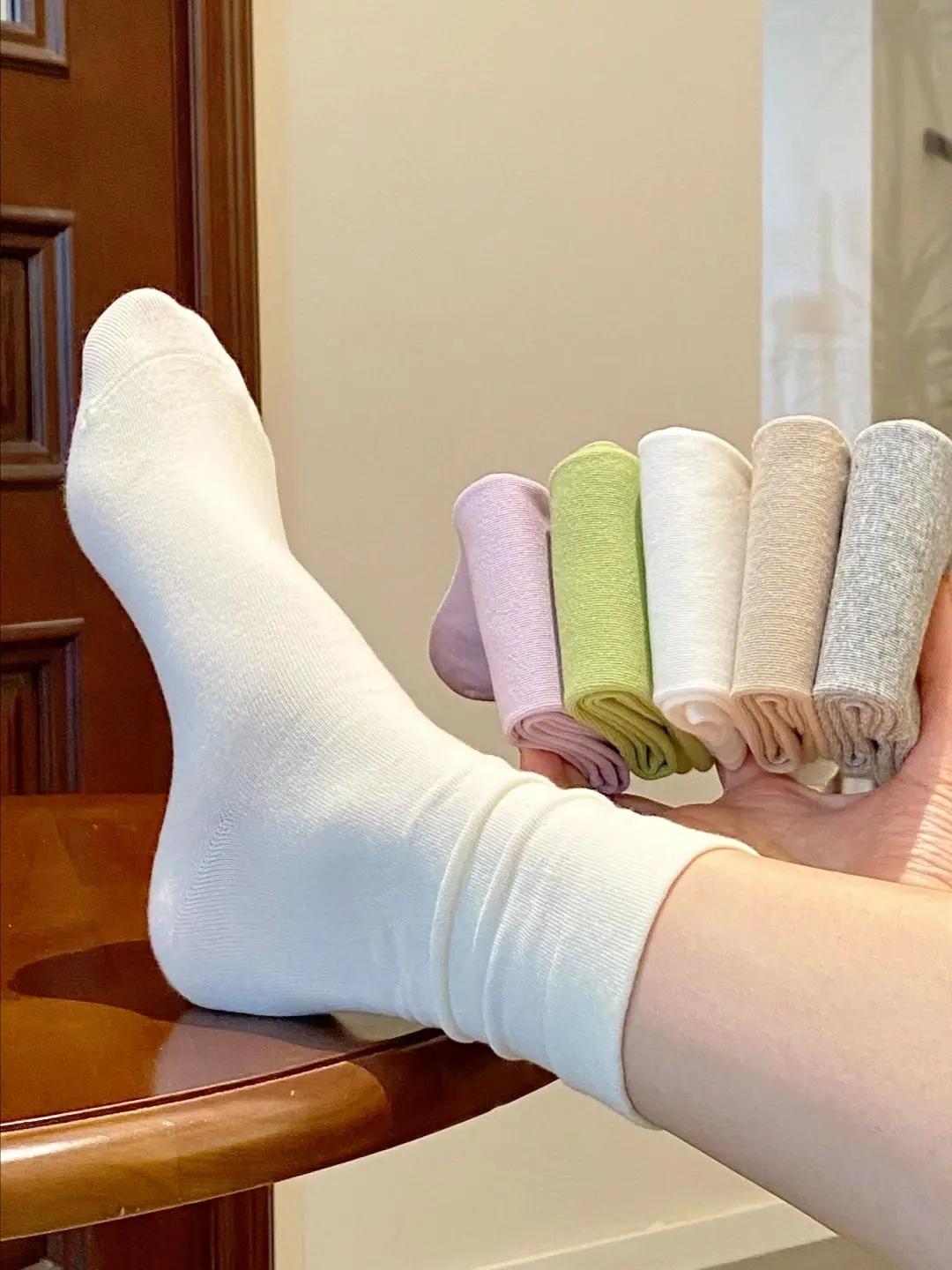 纯棉抑菌透气防臭夏凉袜女男同款黑白灰