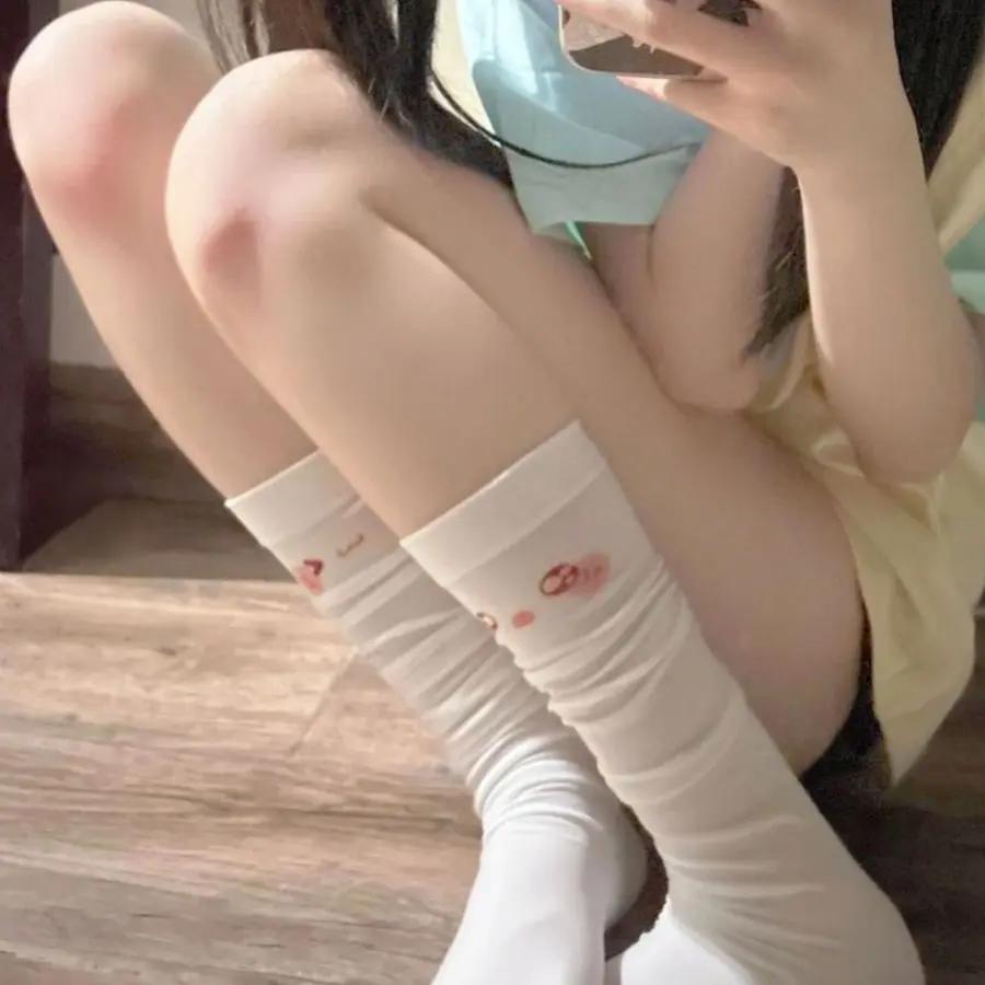 情侣同款白色袜子多种款式精选