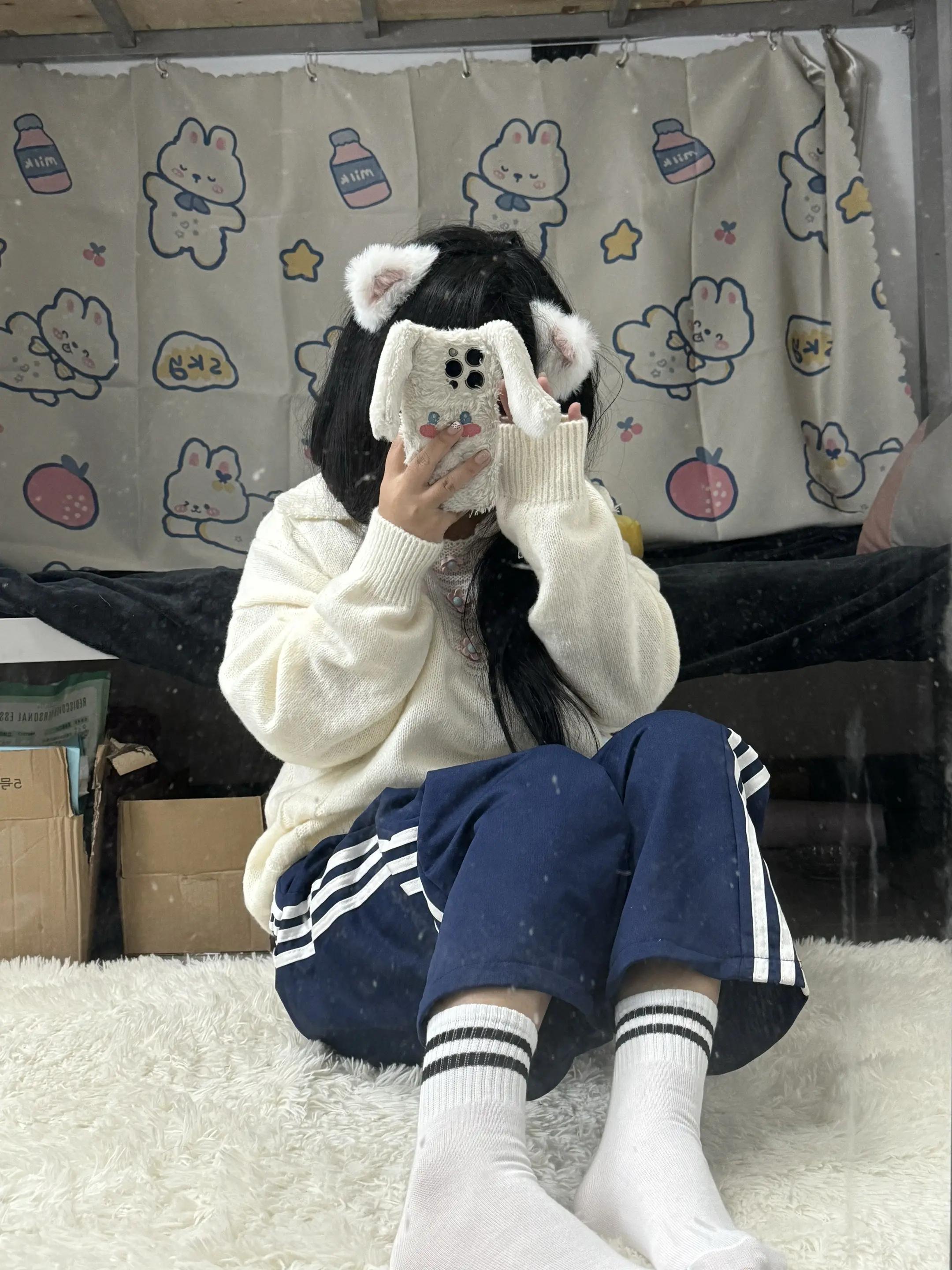 镜前不露脚 袜式穿搭