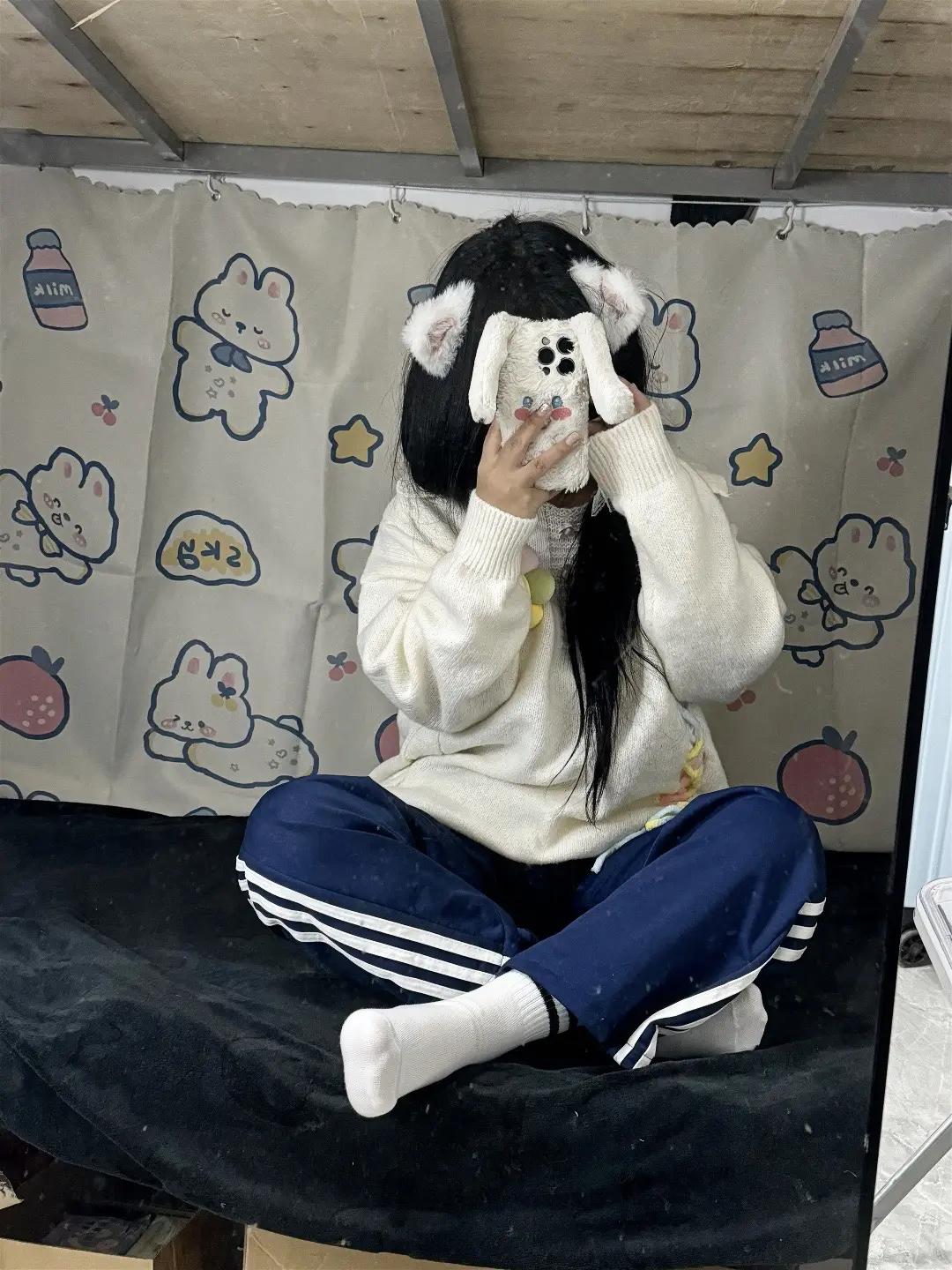 镜前不露脚 袜式穿搭