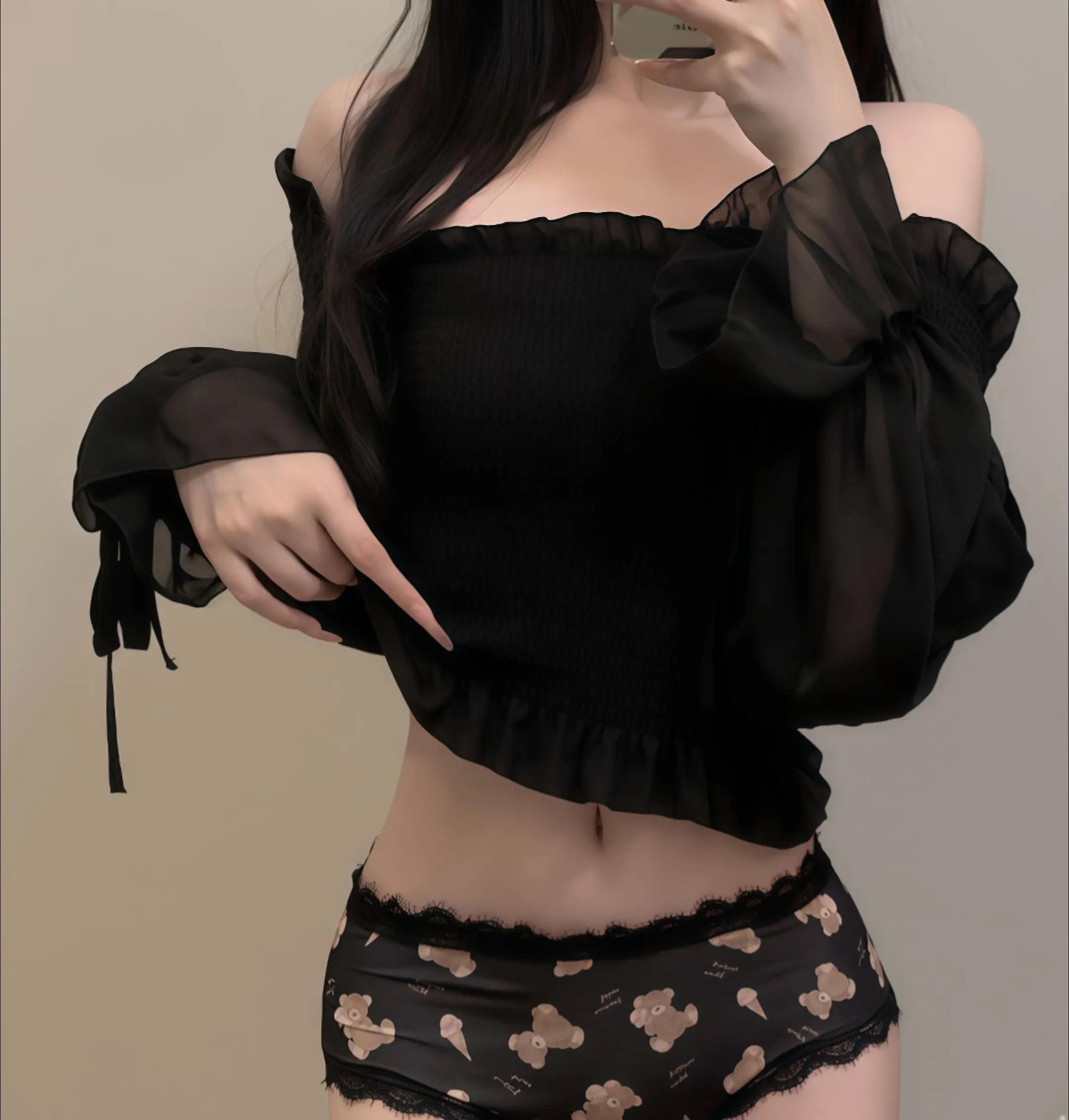 bb原味凹陷感女体腹肌腰臀比马甲线内衣