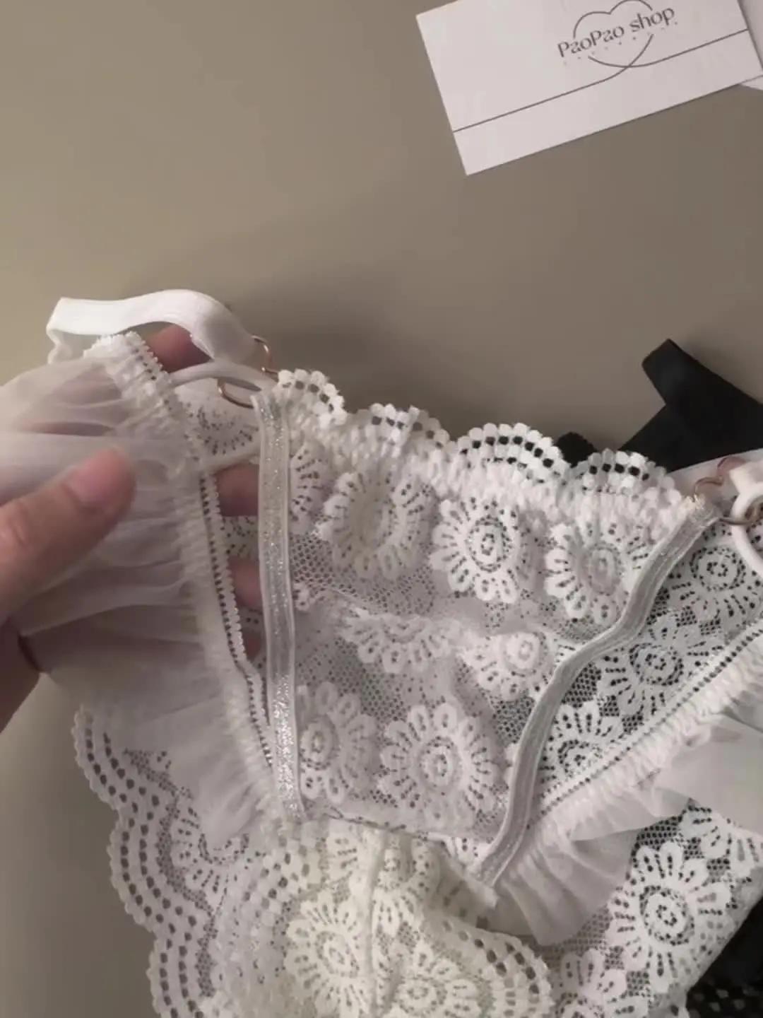贴身衣物女生必备仙女蕾丝穿搭小心机