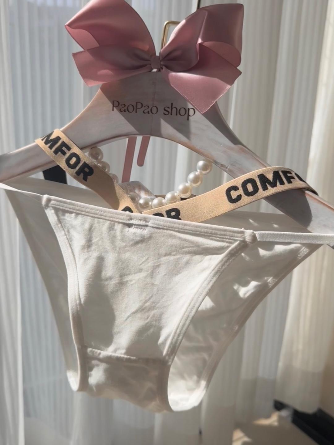 贴身衣物蕾丝内裤仙女纯欲原味穿搭