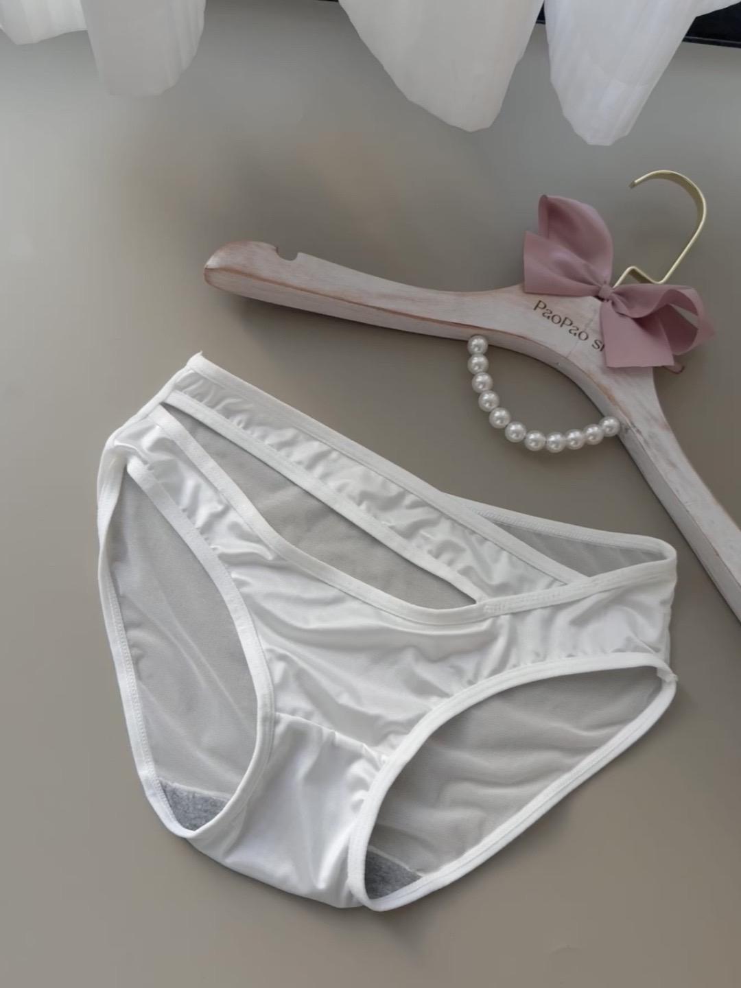 贴身内衣甜美穿搭夏日原味内裤