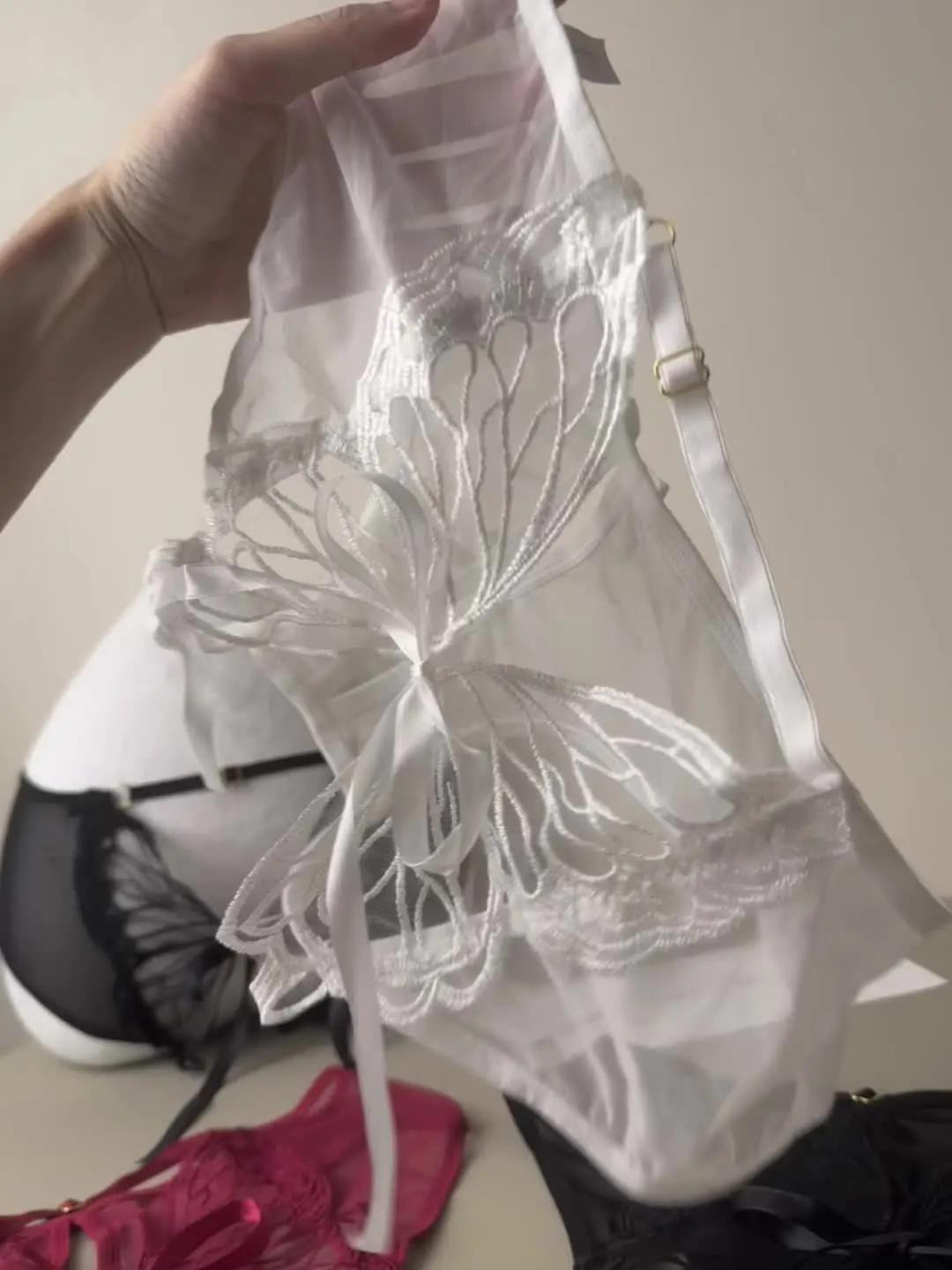 原味内裤紫色蕾丝仙女性感睡衣