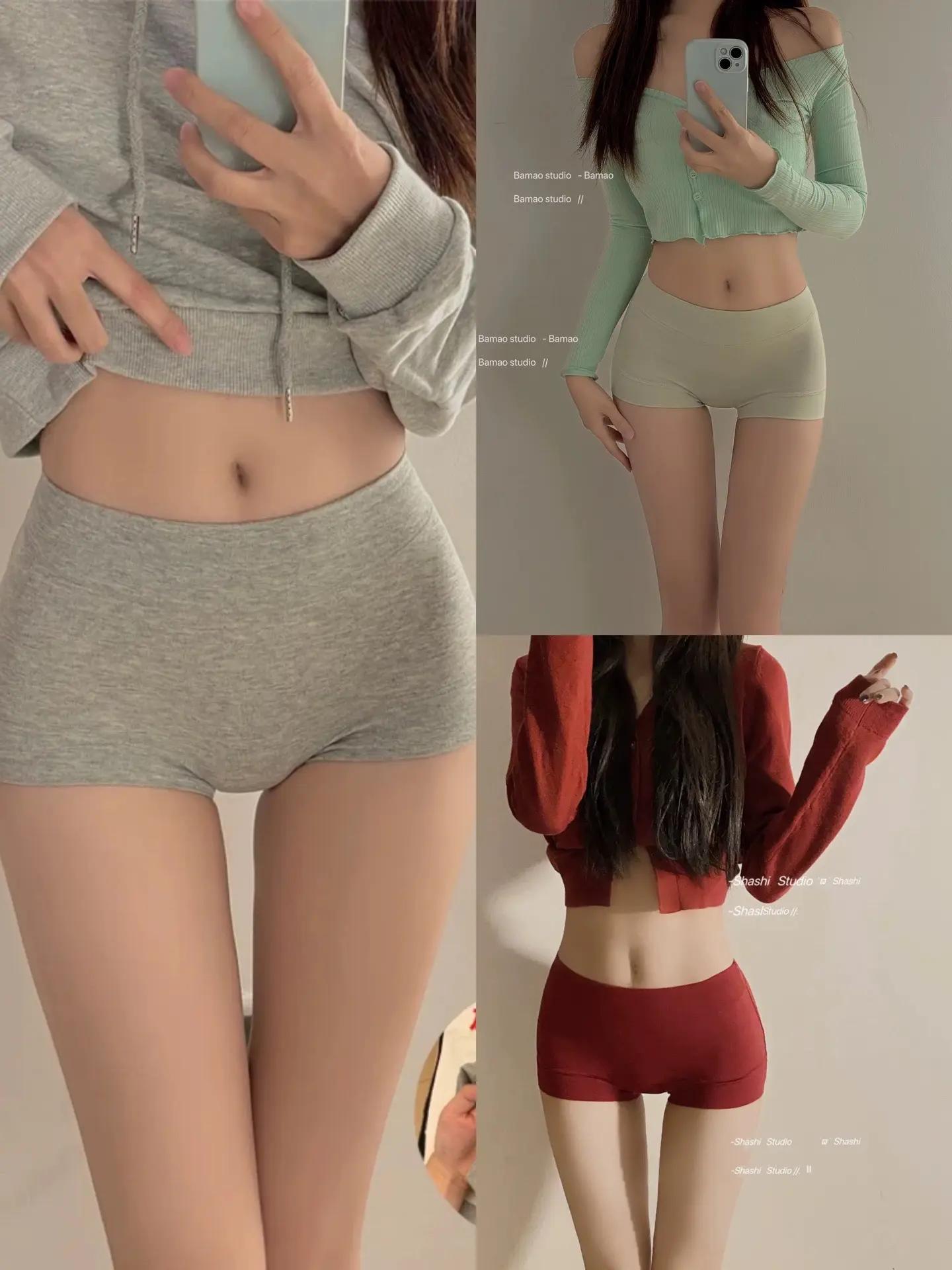 原味内裤,纯欲风谁穿谁显腿长