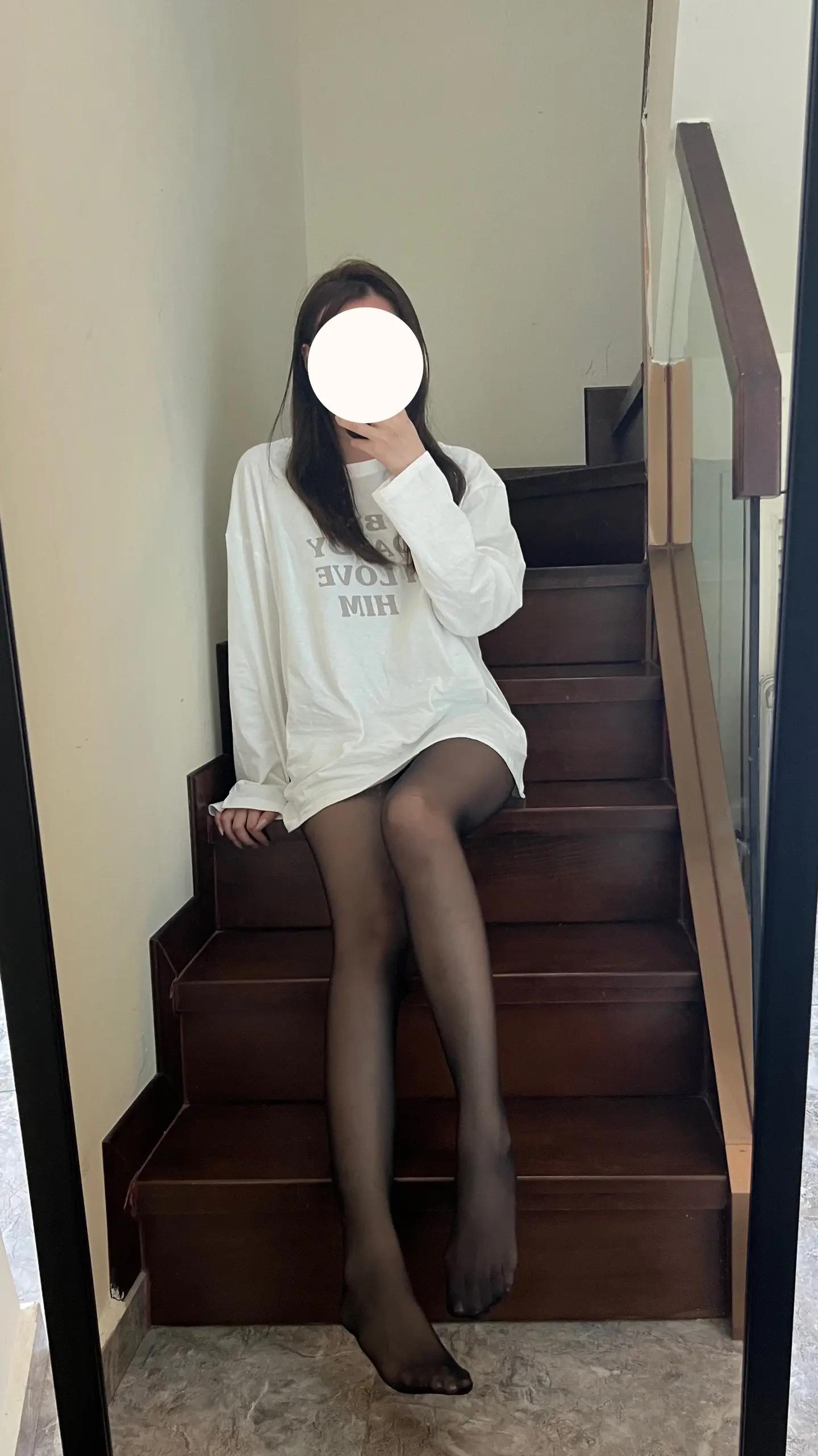 自在原味感穿搭黑丝自拍