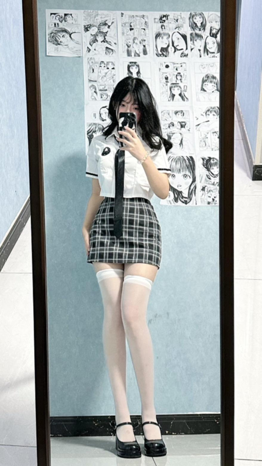 女袜黑色蕾丝原味美腿诱惑八角鞋