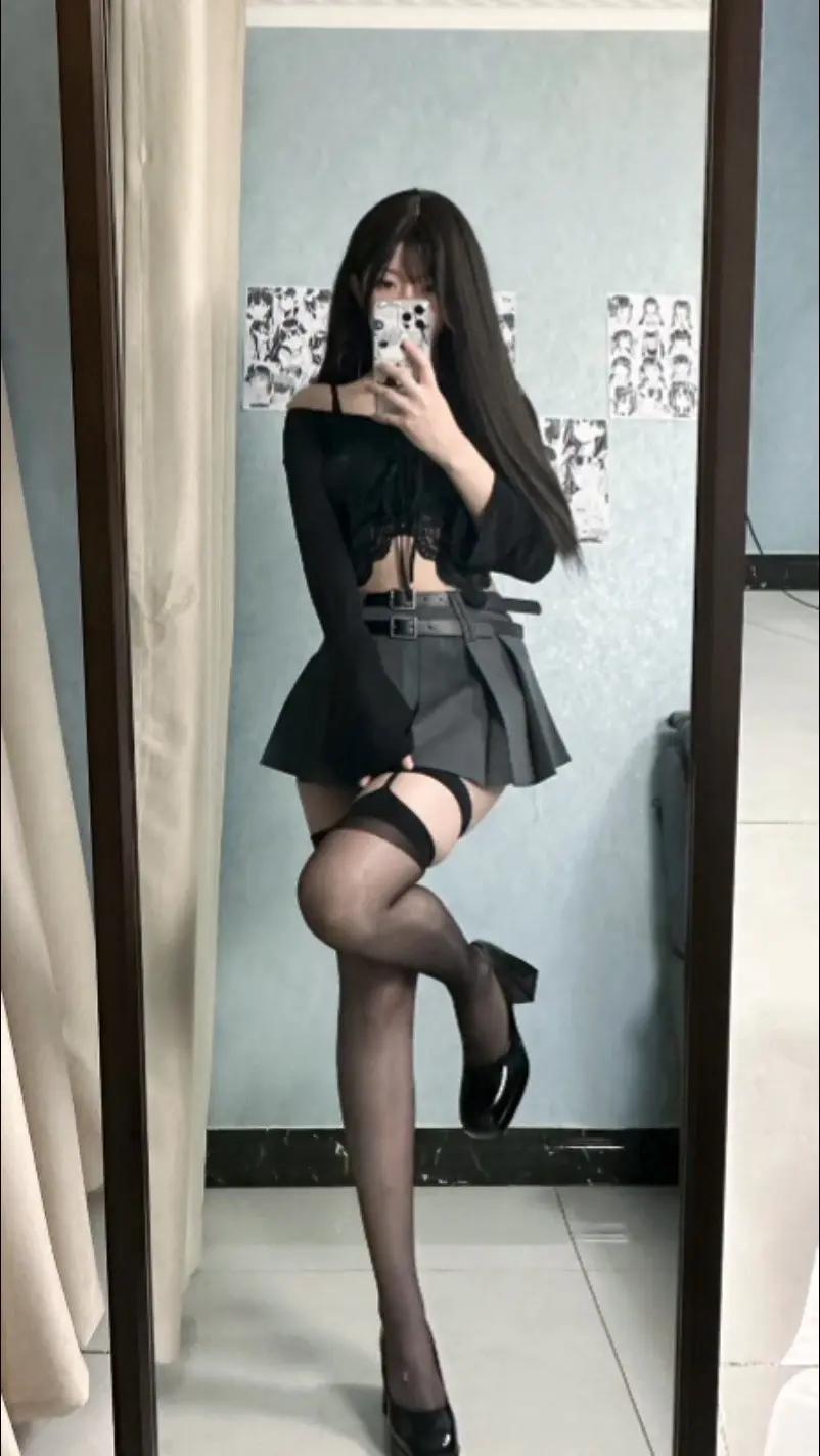 捕捉真实魅力-原味美腿与黑丝